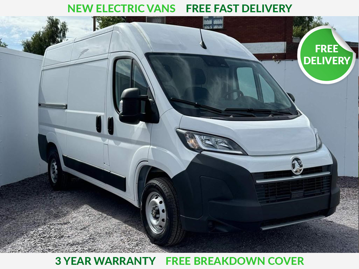 Vauxhall Movano 3500 L3 Electric FWD 205kW 110kWh H2 Van Prime Auto
